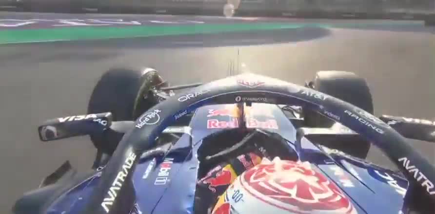 Here is Max Verstappen having a little m...