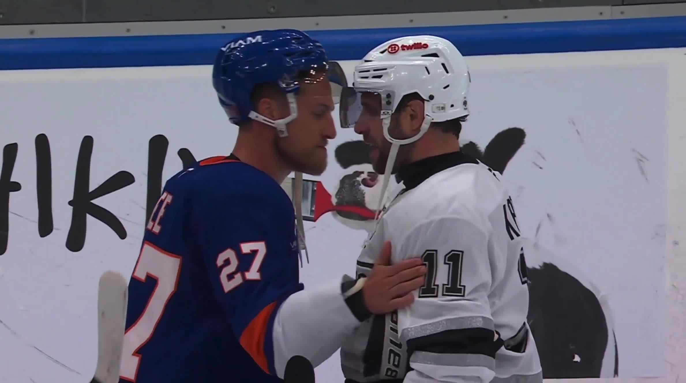 The Islanders take their turn to say far...
