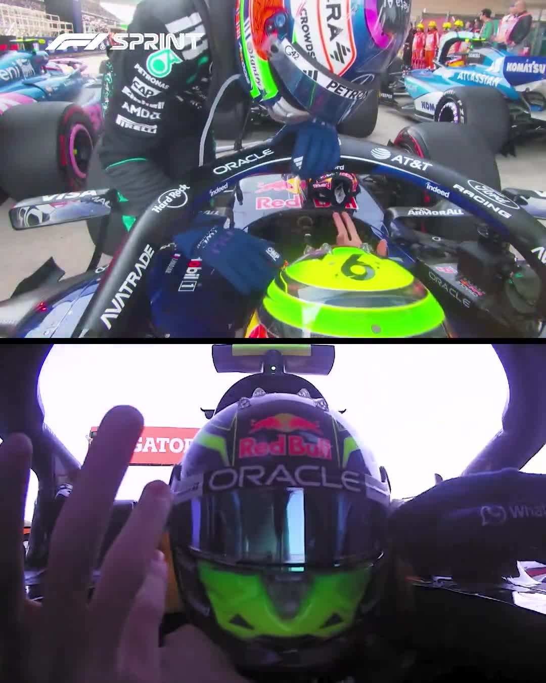 Kimi went to apologise… and this was Isa... (1)