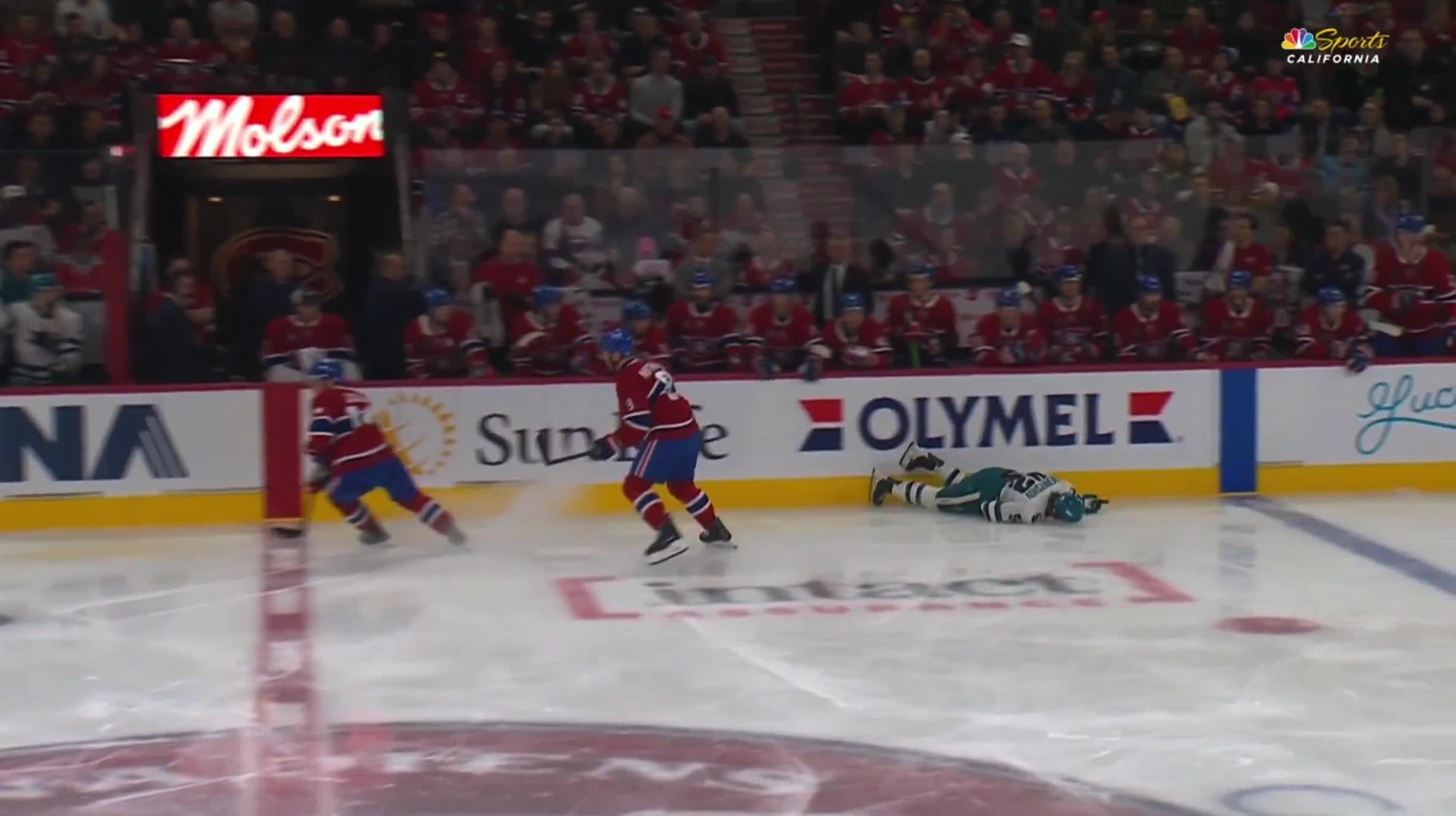 Igor Chernyshov has left the game after ...