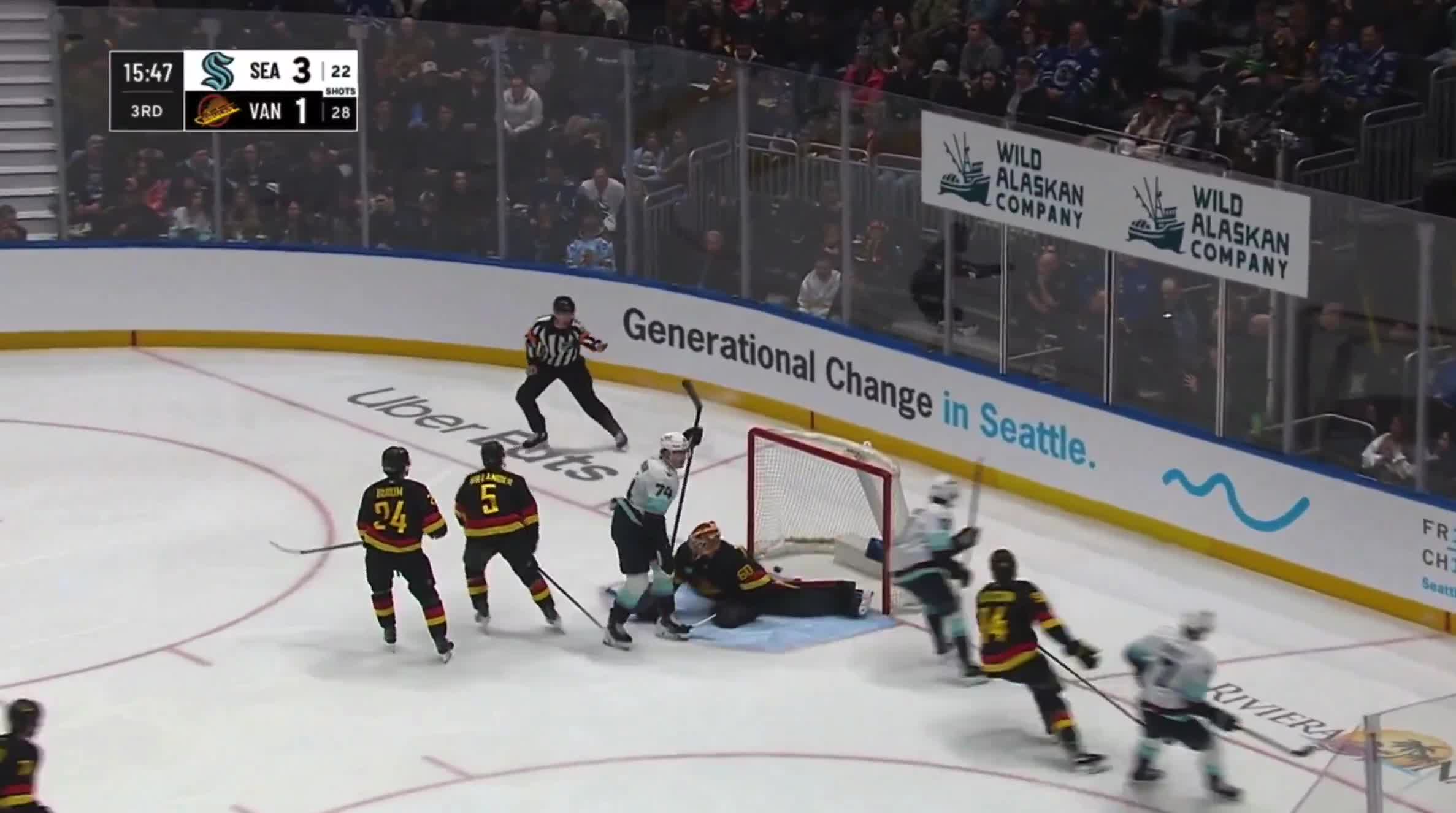 MAKE THAT 2 GOALS FOR BOBBY MCMANN IN HI...