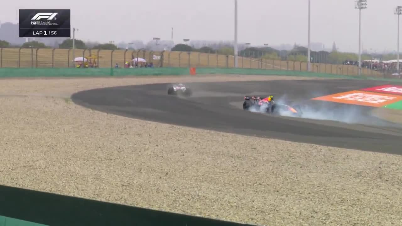 This Lap 1 spin from Isack Hadjar!! #F...