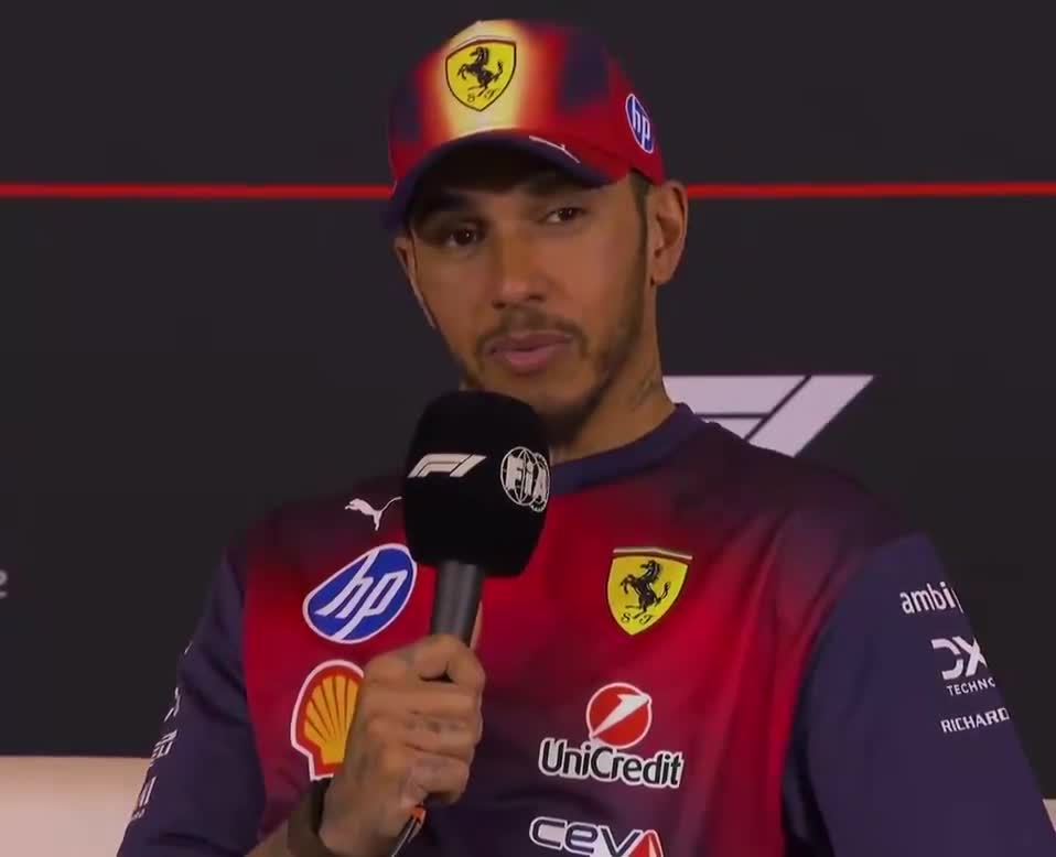 Lewis- to be up here with him whilst he...
