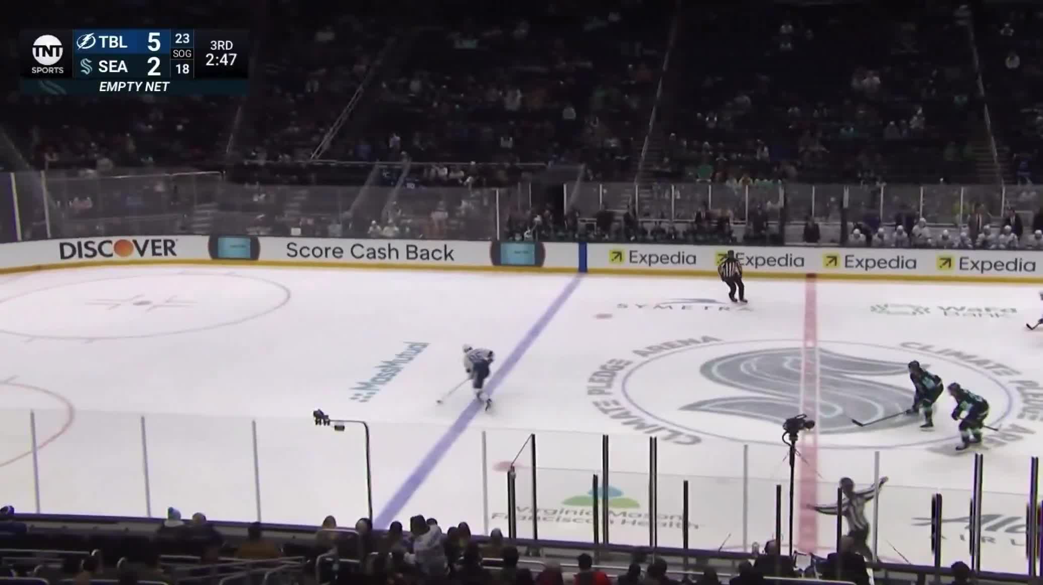 Kuch completes the hat trick with an ENG to make it a five (5) point night.