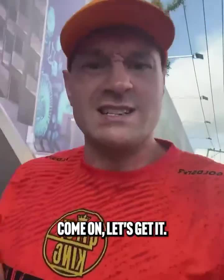 Tyson Fury sends a warning to Arslanbek Makhmudov from training camp