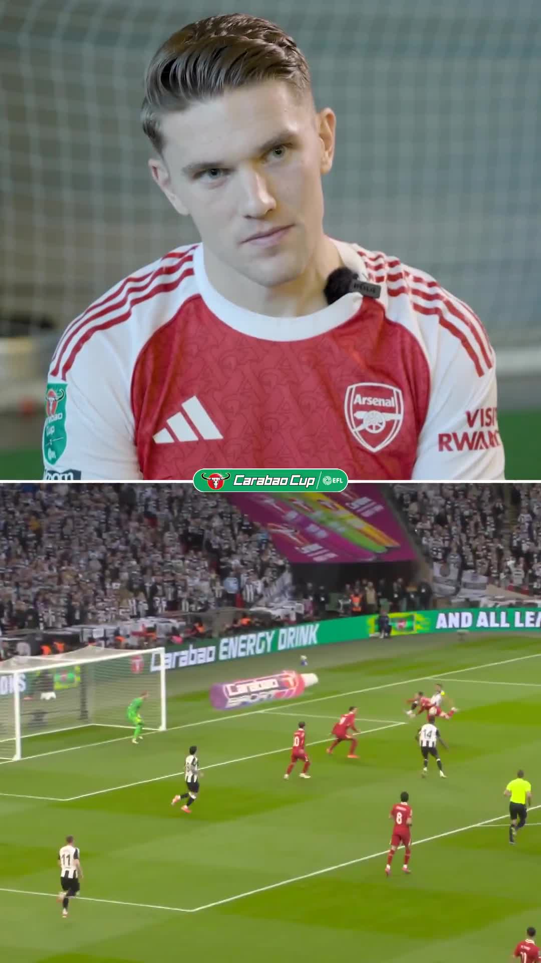 Viktor Gyökeres is ready for the Carabao Cup Final spotlight