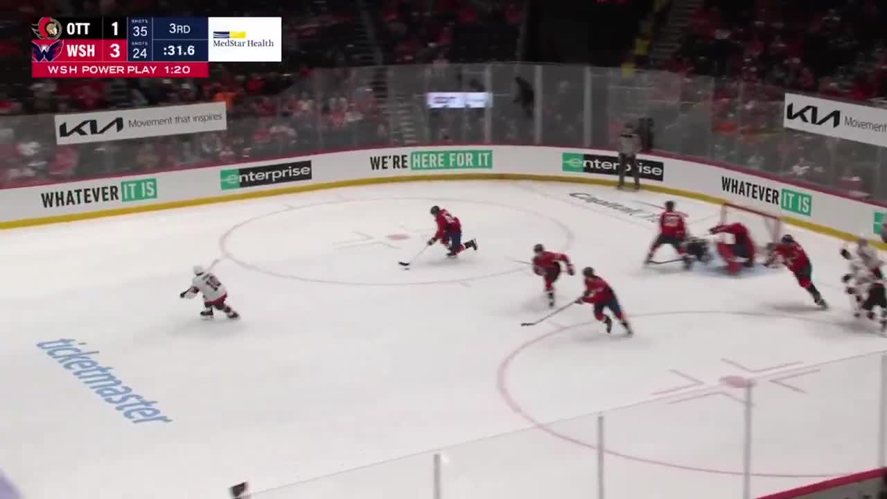 Cole Hutson gets an empty netter in his debut