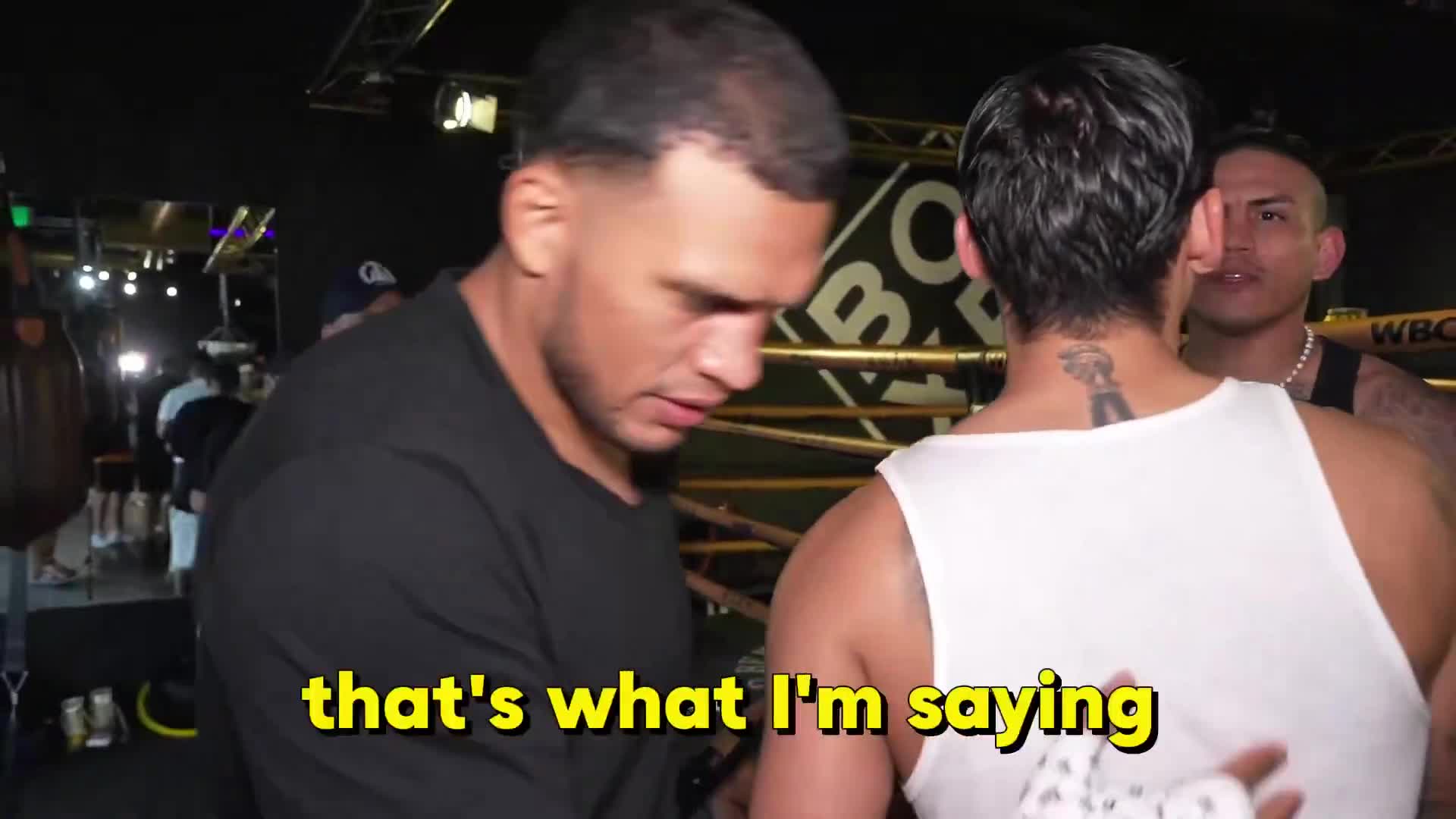 Jose Benavidez Jr just pressed Ryan Garcia for calling him washed