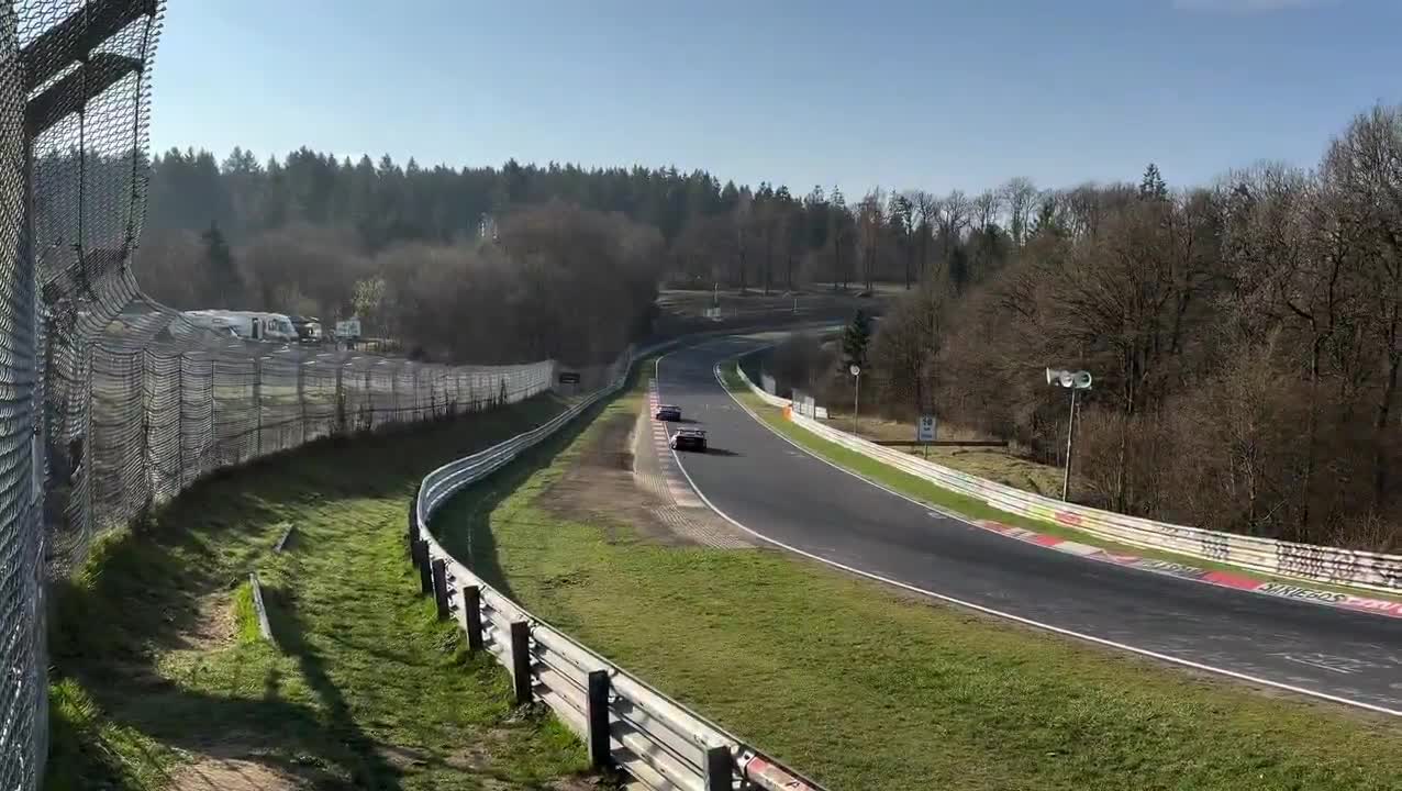 More from Max Verstappen at the Nordschleife