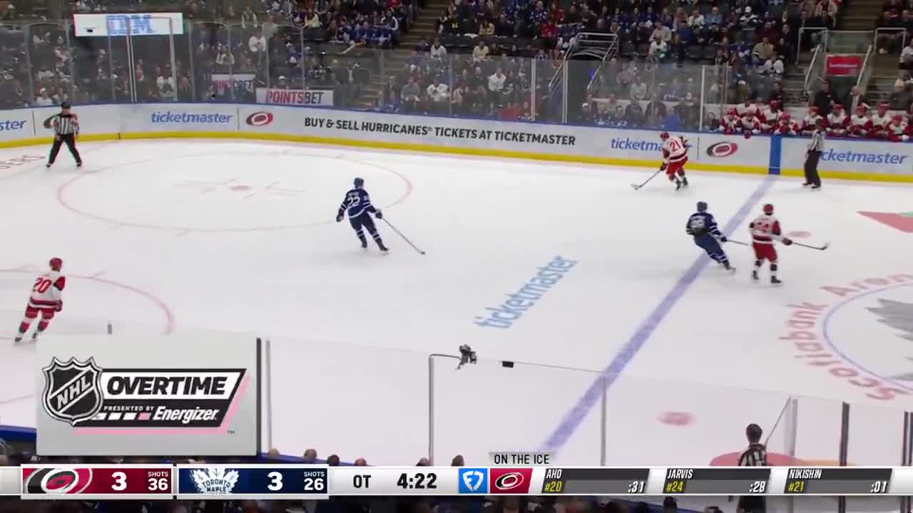 Alexander Nikishin scores his first overtime goal