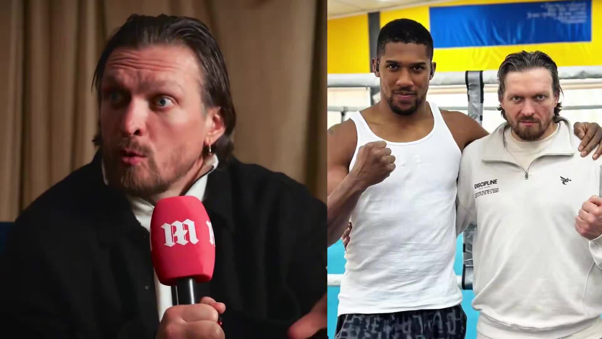 Oleksandr Usyk on Anthony Joshua