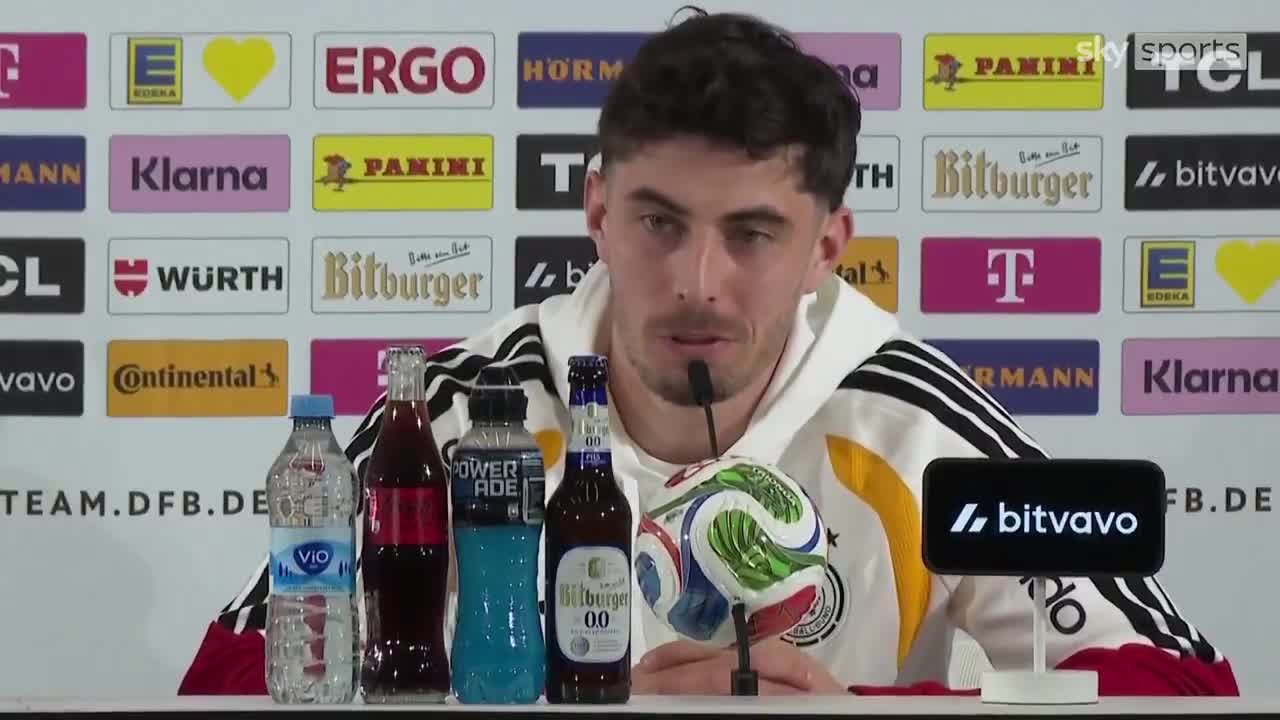 Kai Havertz dismissed rumours that linked him with a move away this summer