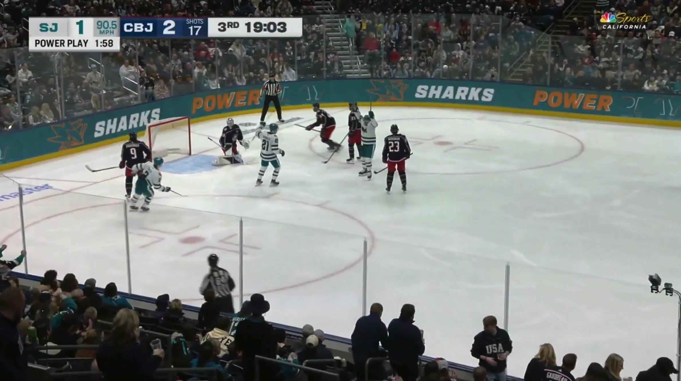 CELEBRINI WIRES IT ON THE POWER PLAY