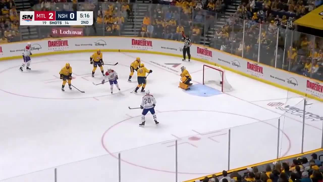 A weekly Saturday night goal from Cole Caufield