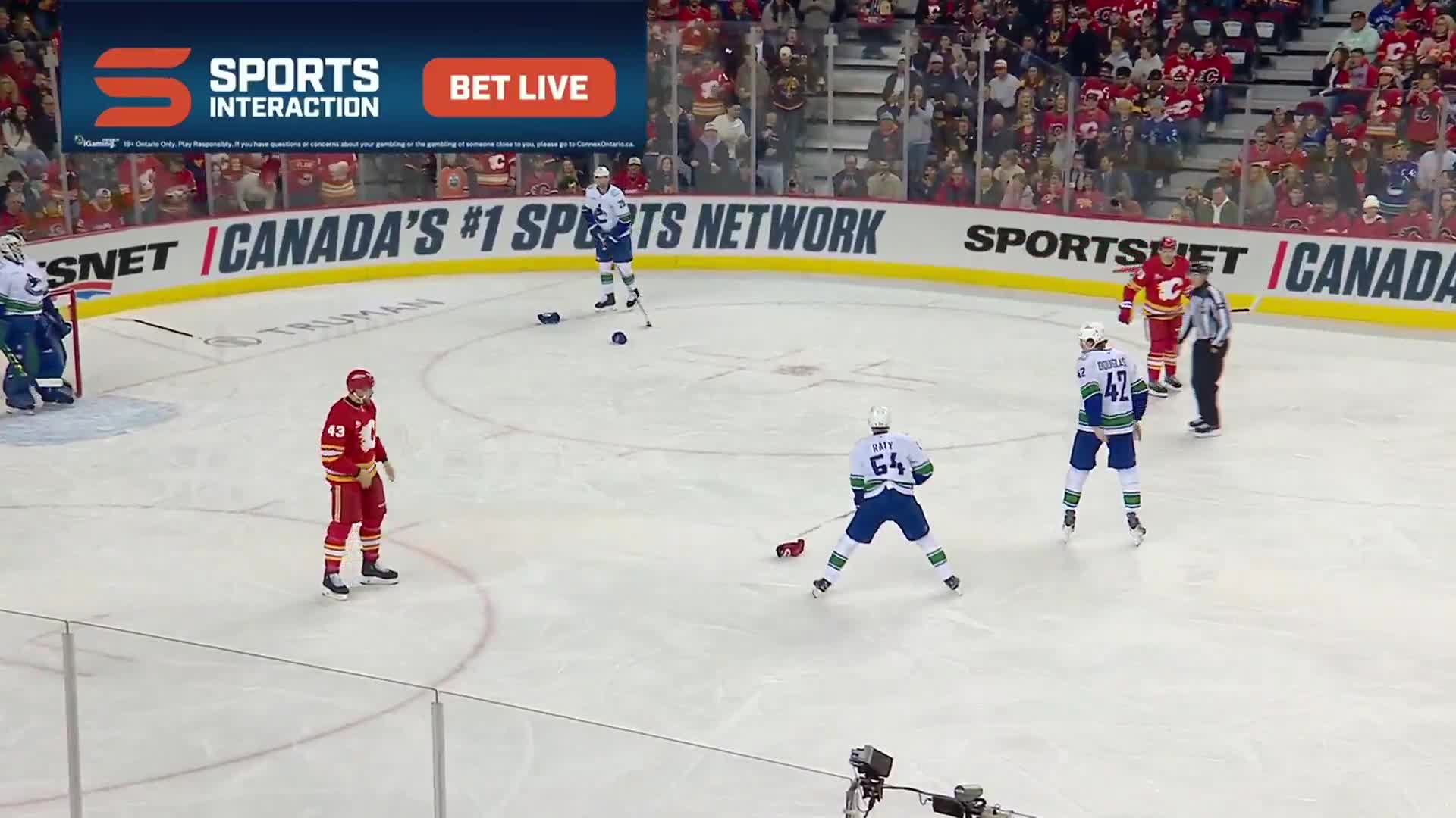 6’8”, 325 lbs Klapka vs. 6’9”, 242 lbs Douglas go at it