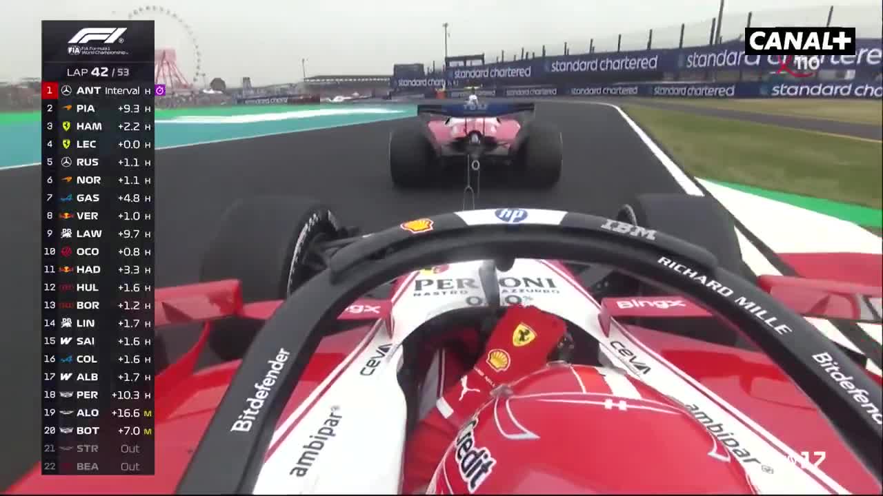 battle between the Ferraris