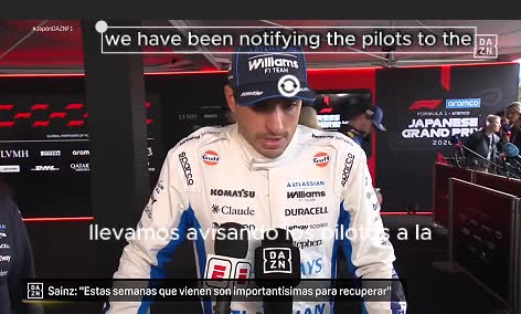 Carlos Sainz shares his view on overtaking and driver safety