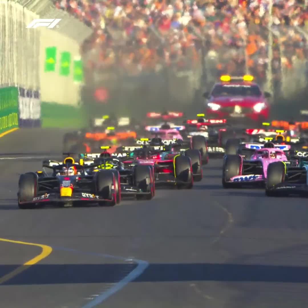 Exactly 3 years ago, a late red flag led to a standing start with two laps remaining