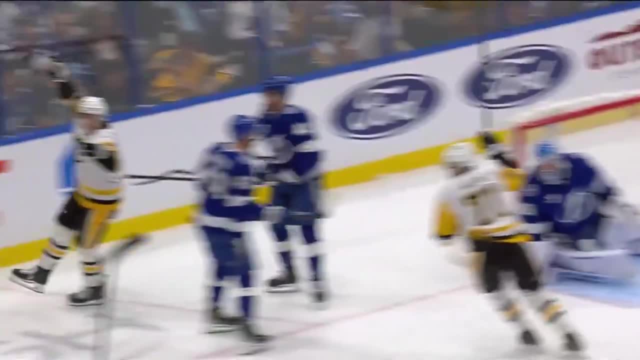 Rakell kicked it to himself and then put it home