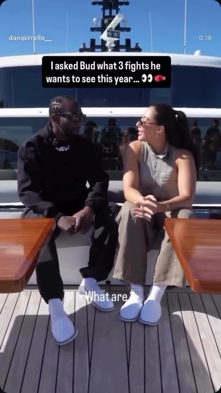 Terence Crawford revealed the three fights he wants to see most in boxing.
