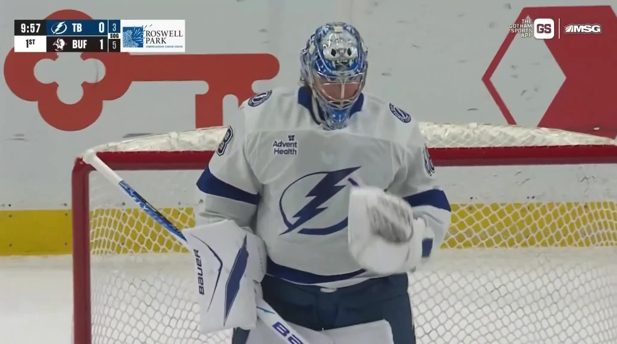 LOOKING LIKE IT'S GONNA BE FIGHT NIGHT PT. 2 BETWEEN THE SABRES AND LIGHTNING