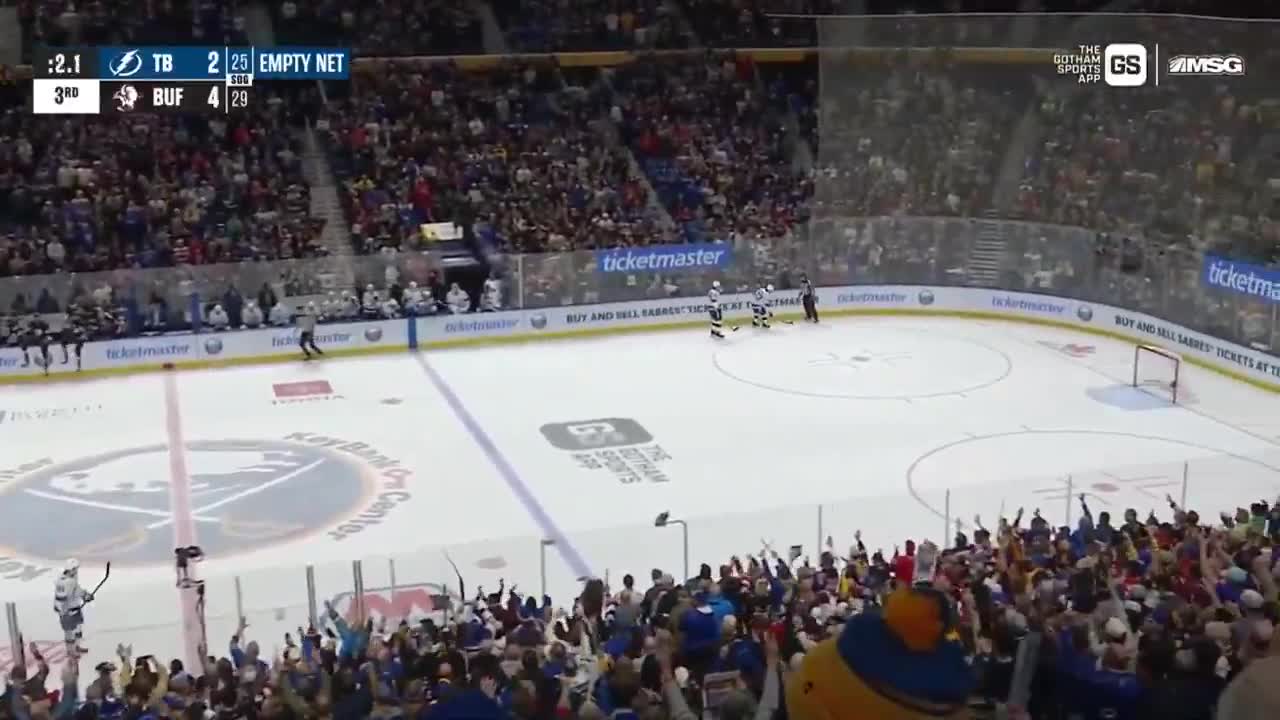 The Sabres win — 102 points, and Buffalo is rocking again