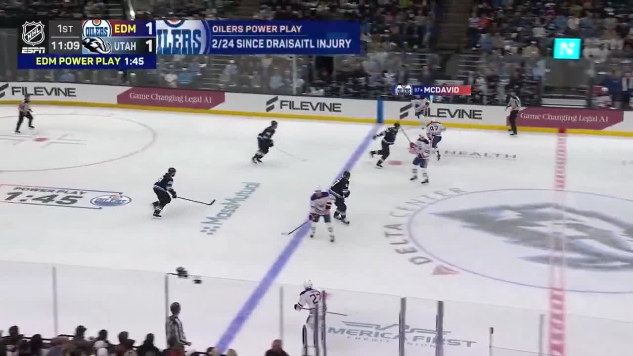CONNOR MCDAVID WE ARE NOT WORTHY WHAT A GOAL