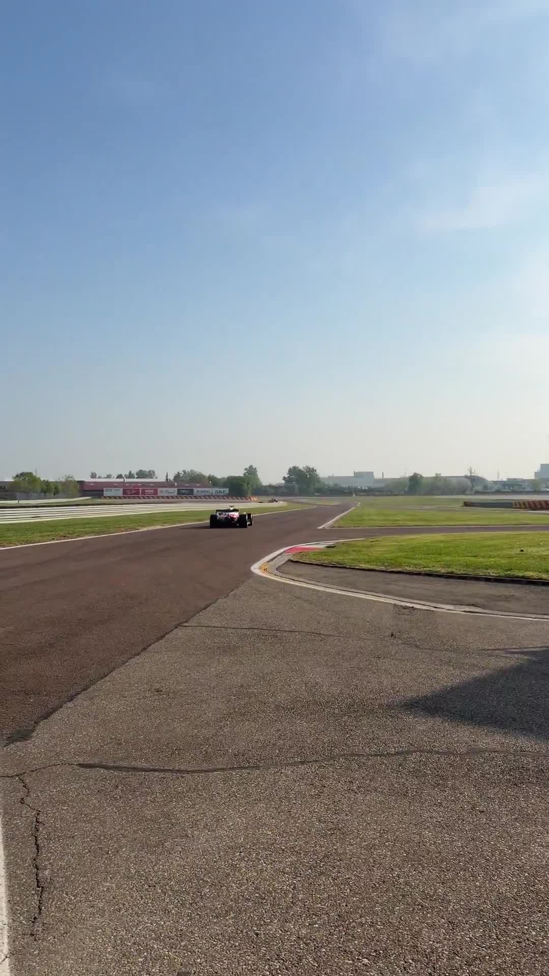 Lewis out in Fiorano today