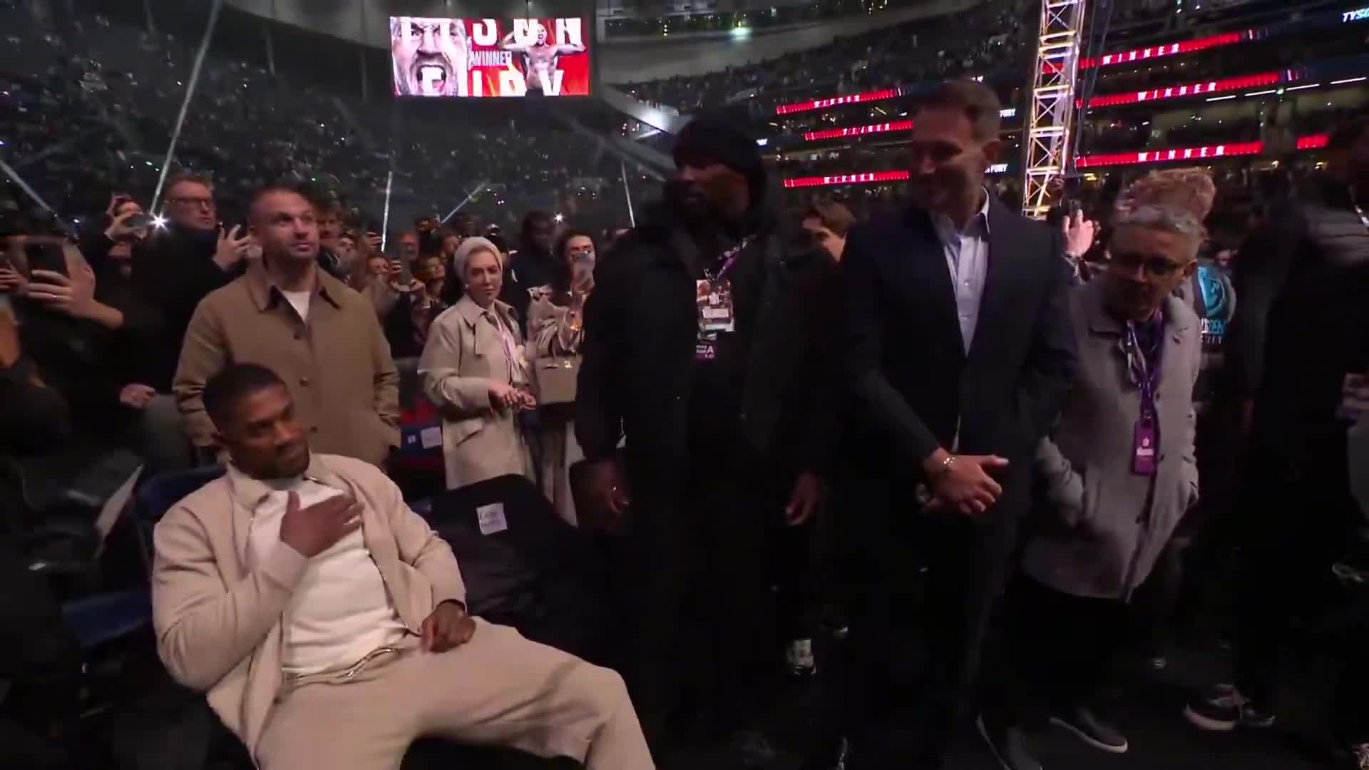 Anthony Joshua just DECLINED to face off with Tyson Fury in the ring