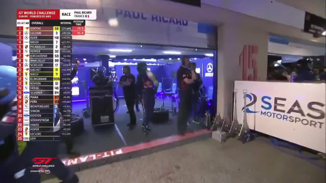 Max Verstappen took a break from driving to personally supervise every single tyre set and pit stop.