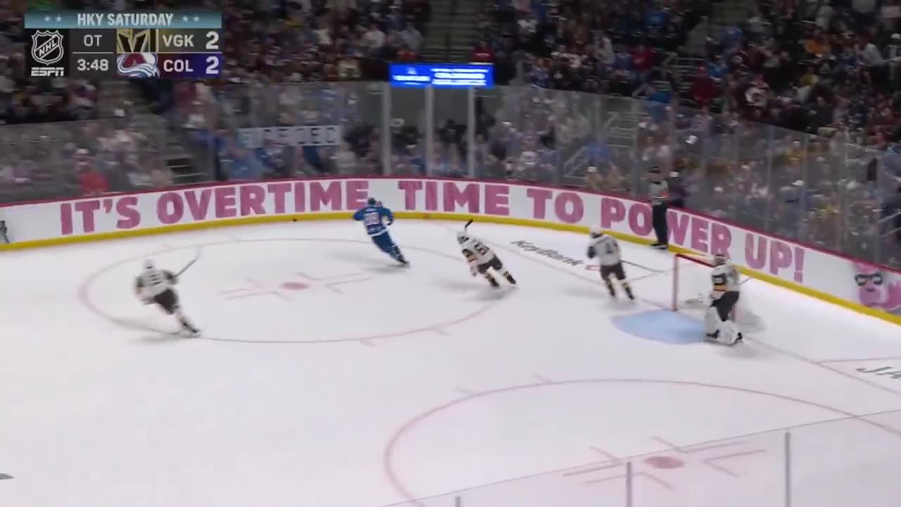 EICHEL WINS IT IN OT TO CLINCH THE PLAYOFFS FOR THE KNIGHTS