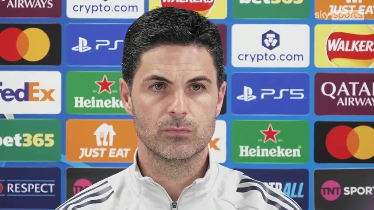 Mikel Arteta on the emotions he's feeling ahead of Arsenal's quarter-final second leg against Sporting CP.