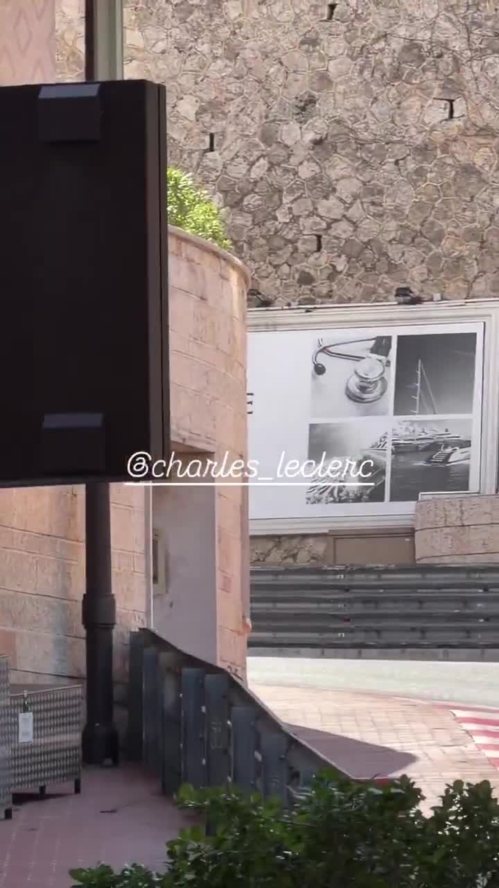 Charles spotted driving his new car