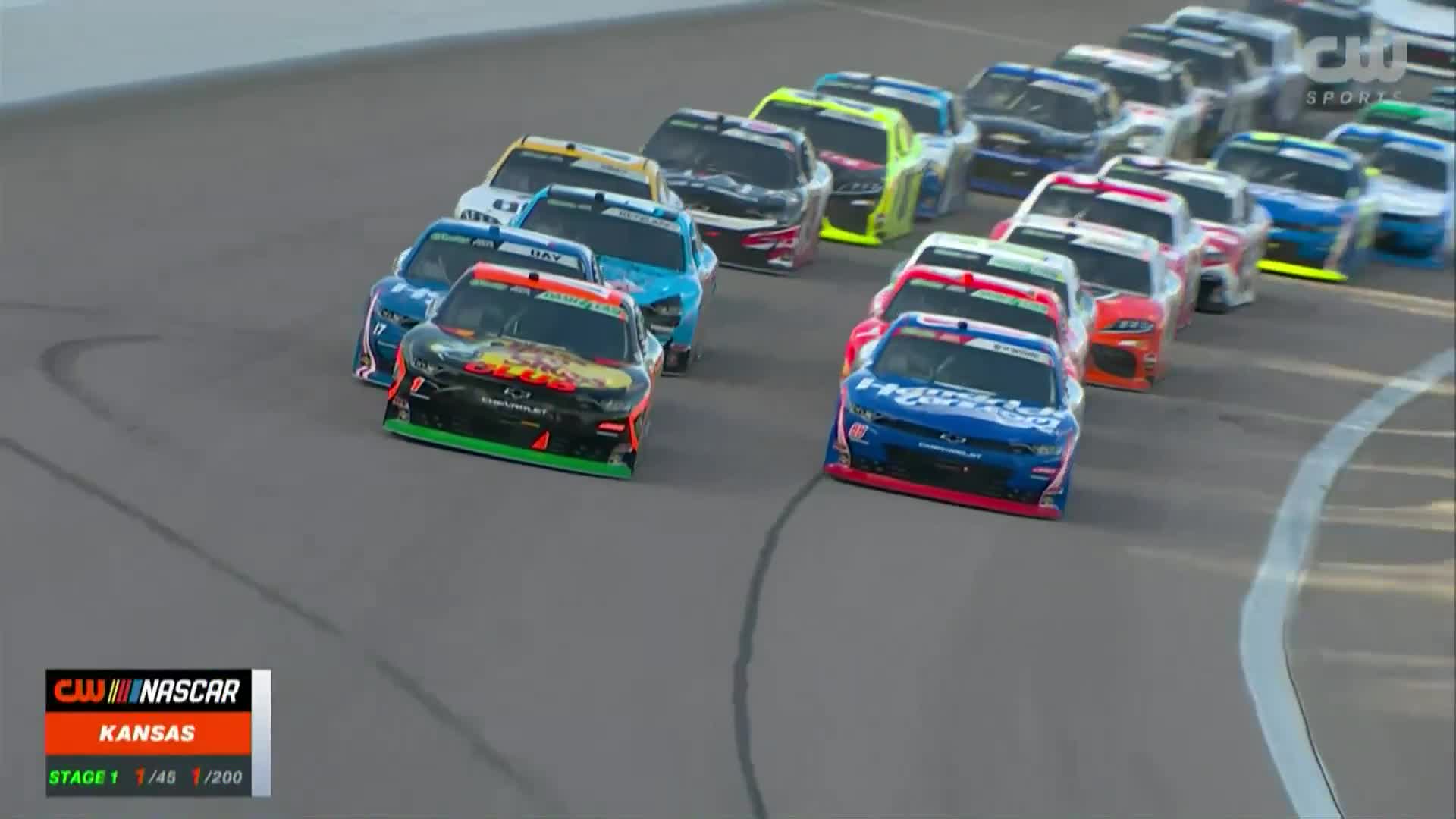 Carson Kvapil involved in heavy crash in NASCAR O’Reilly race