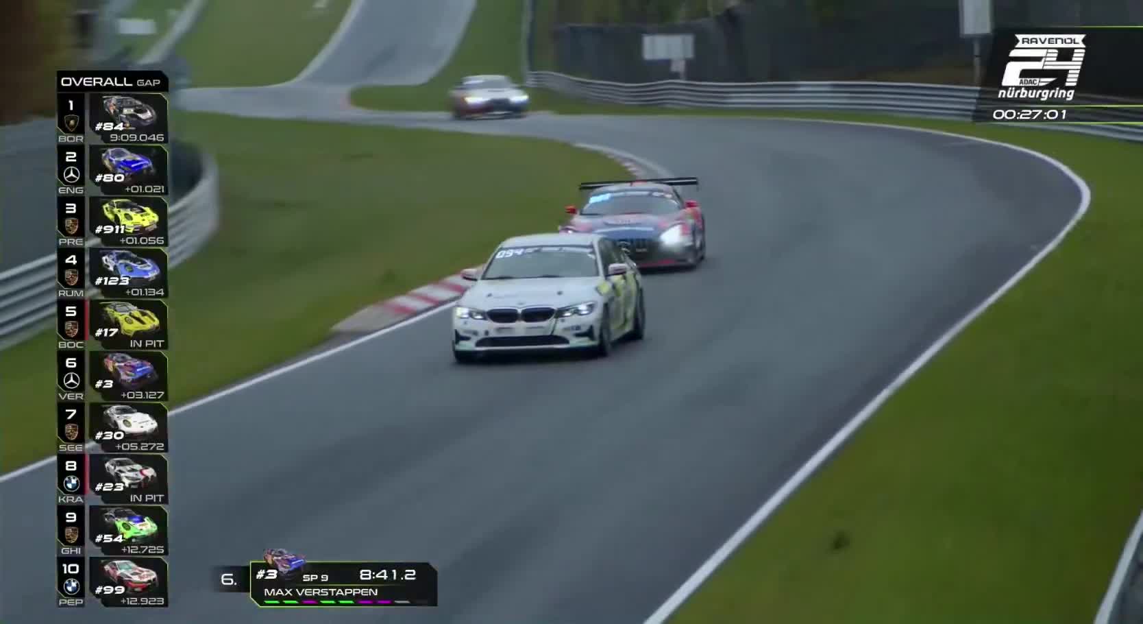 Max Verstappen goes from P6 to P1 and sets the fastest lap