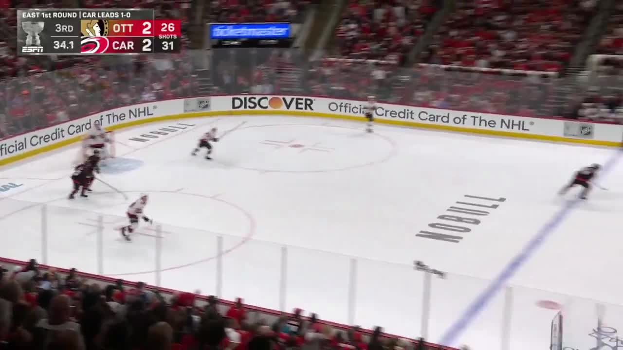 LINUS ULLMARK TAKE A BOW HIS SAVE SENDS IT TO OVERTIME