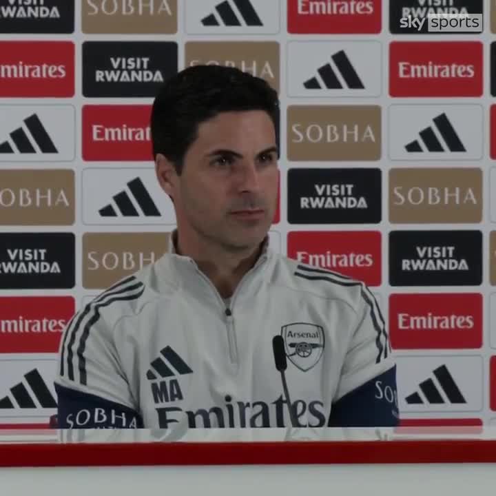 Mikel Arteta on Arsenal's title charge