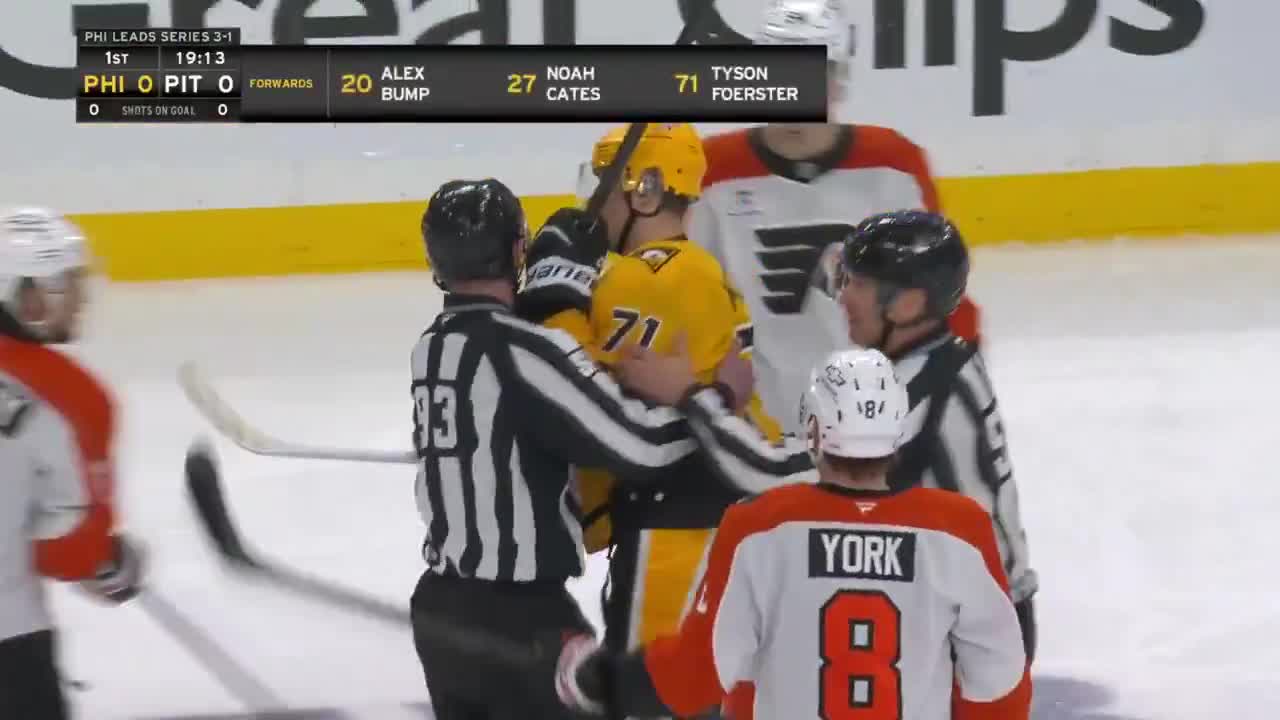 Rick Tocchet was FURIOUS at Malkin after he fired a puck into the Flyers bench