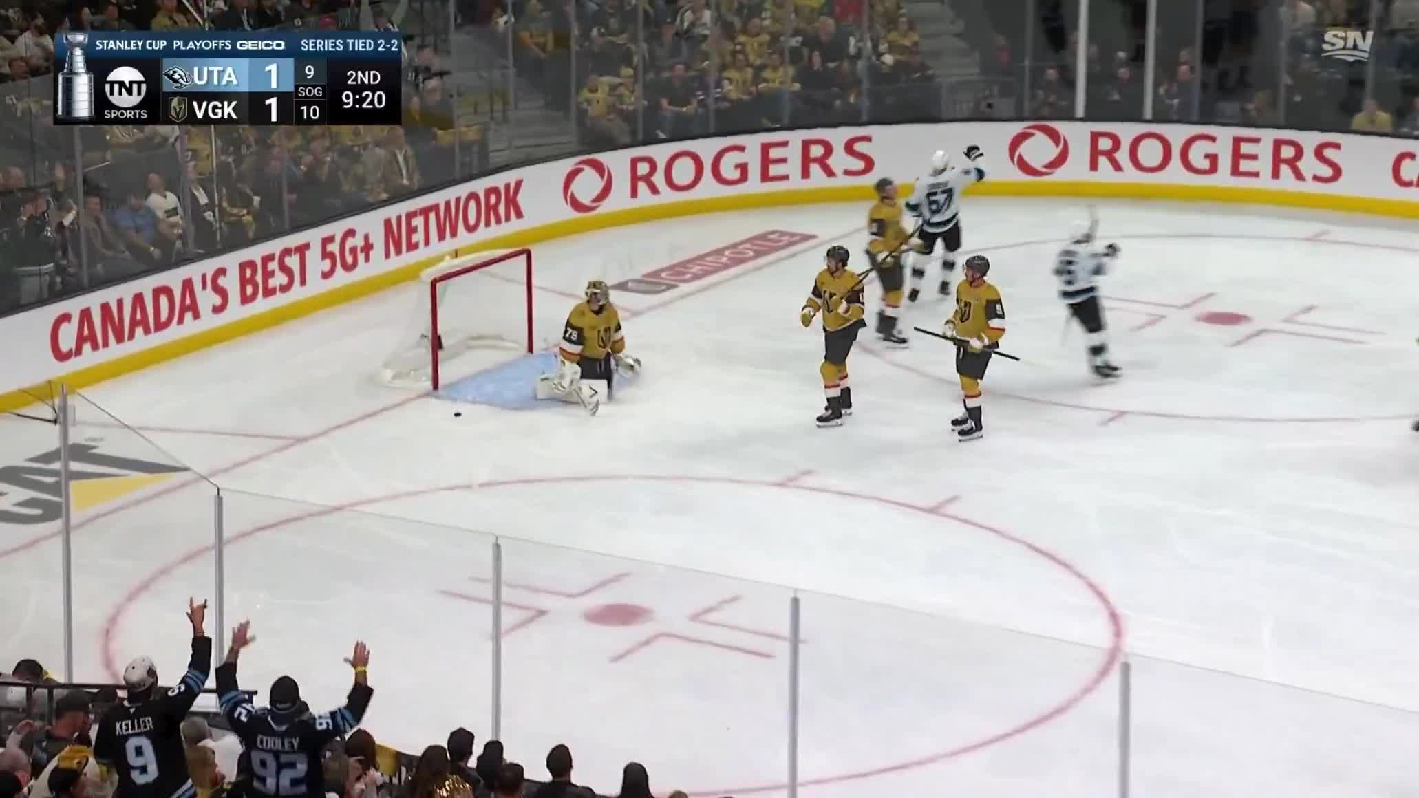 LAWSON CROUSE SNIPES HIS 3RD OF THE SERIES AND UTAH LEADS AGAIN