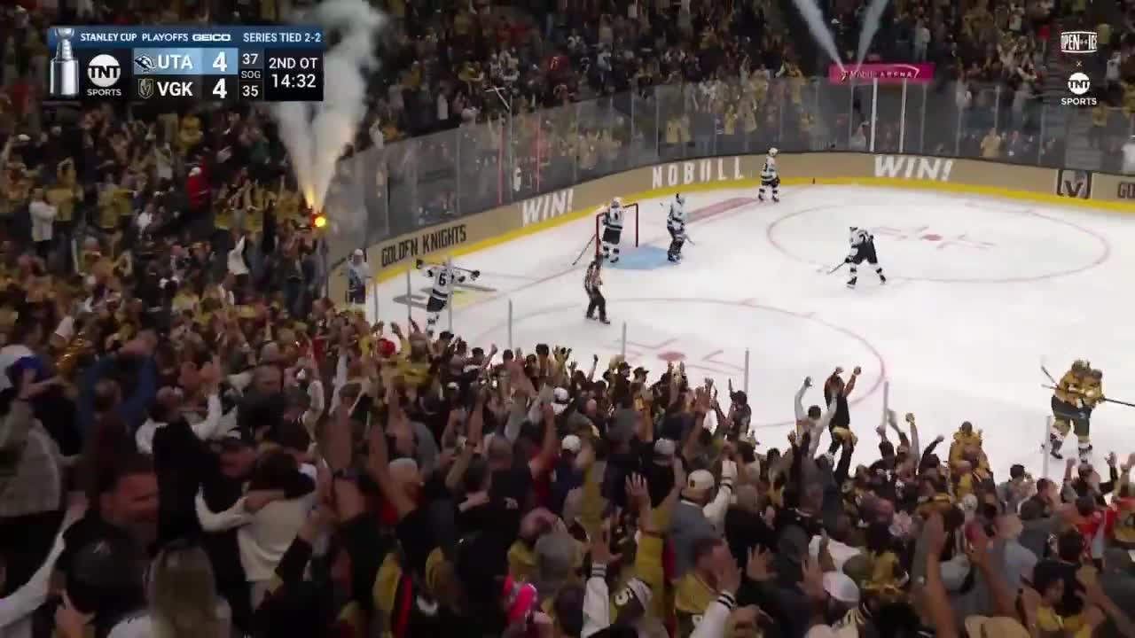 VEGAS WINS IT IN DOUBLE OVERTIME