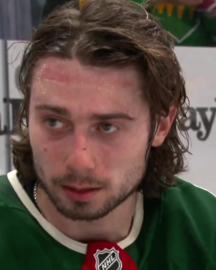 Quinn Hughes on facing the Avalanche after eliminating the Stars in the first round of the Stanley Cup playoffs