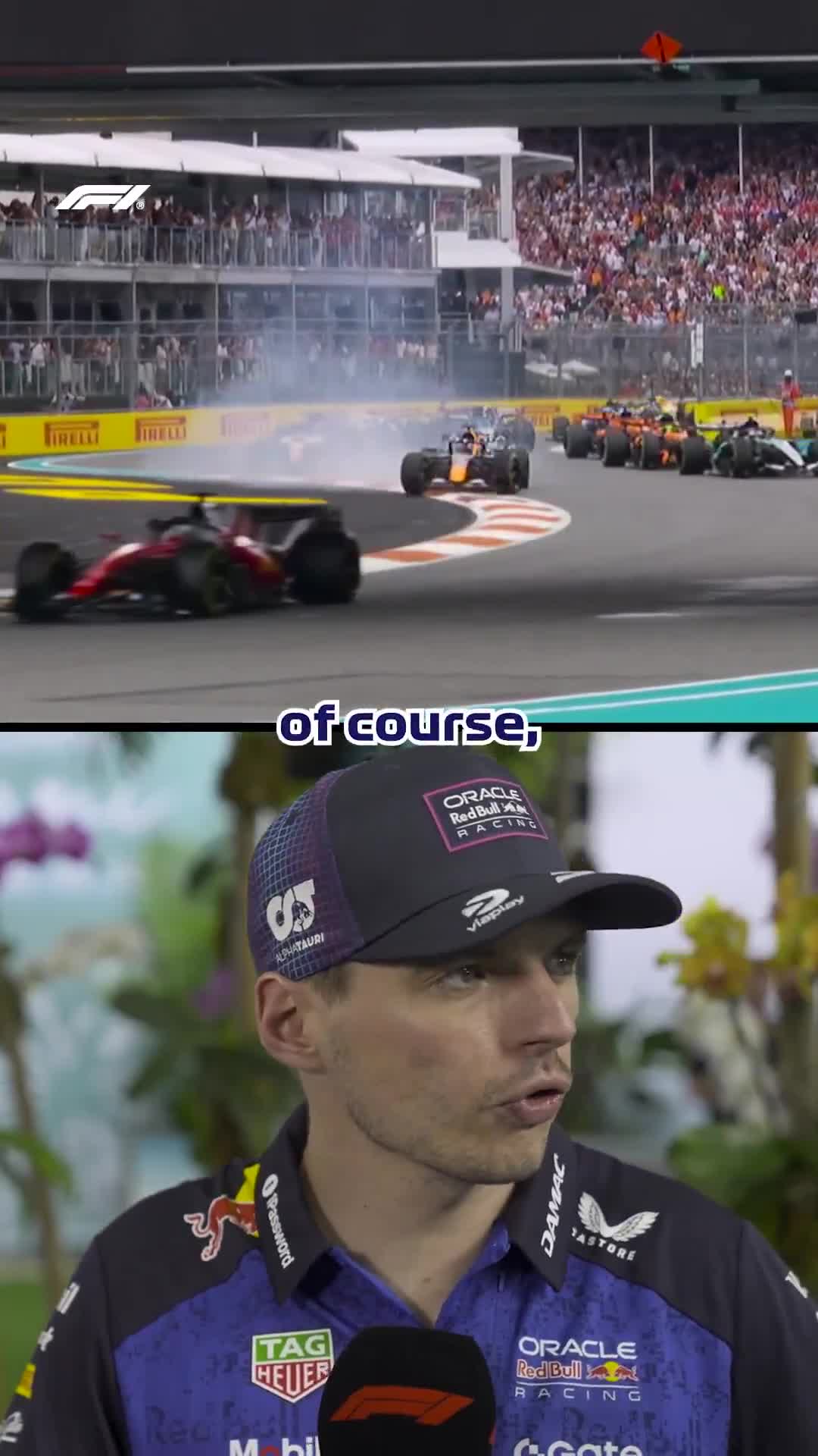 Max talks us through his Lap 1 moment and recovery