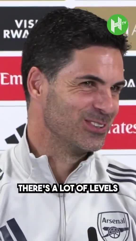 Mikel Arteta jokes about his dancing after Arsenal's win over Atletico Madrid