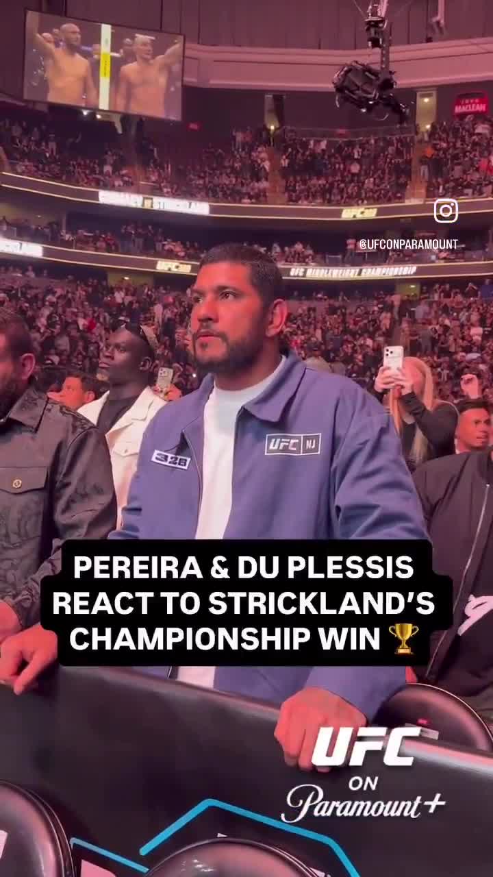 ALEX PEREIRA REACTS TO SEAN STRICKLAND BEATING KHAMZAT