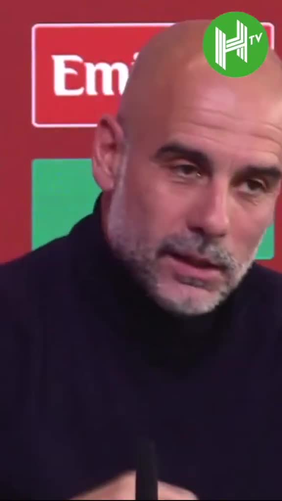 Pep cannot believe Wembley doesn’t have a stand named after him