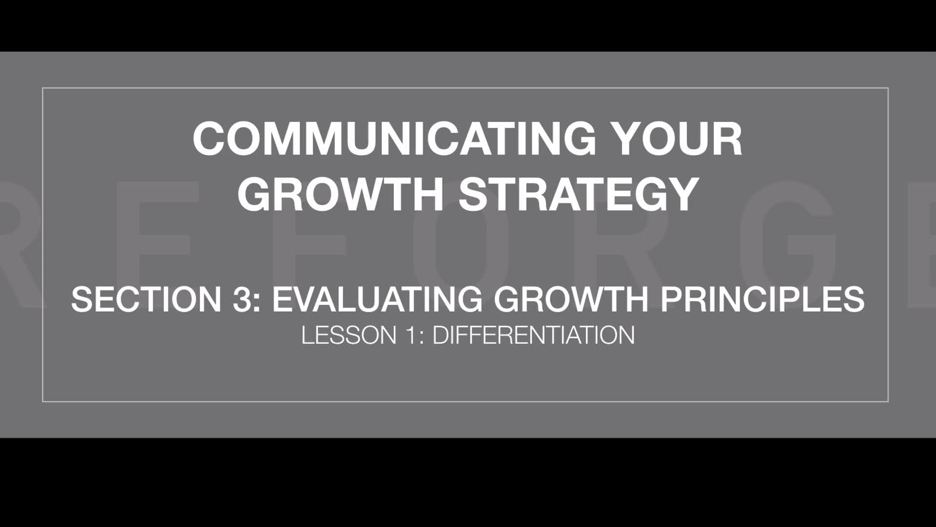 Growth Strategy - Communicating Your Growth Strategy(6)