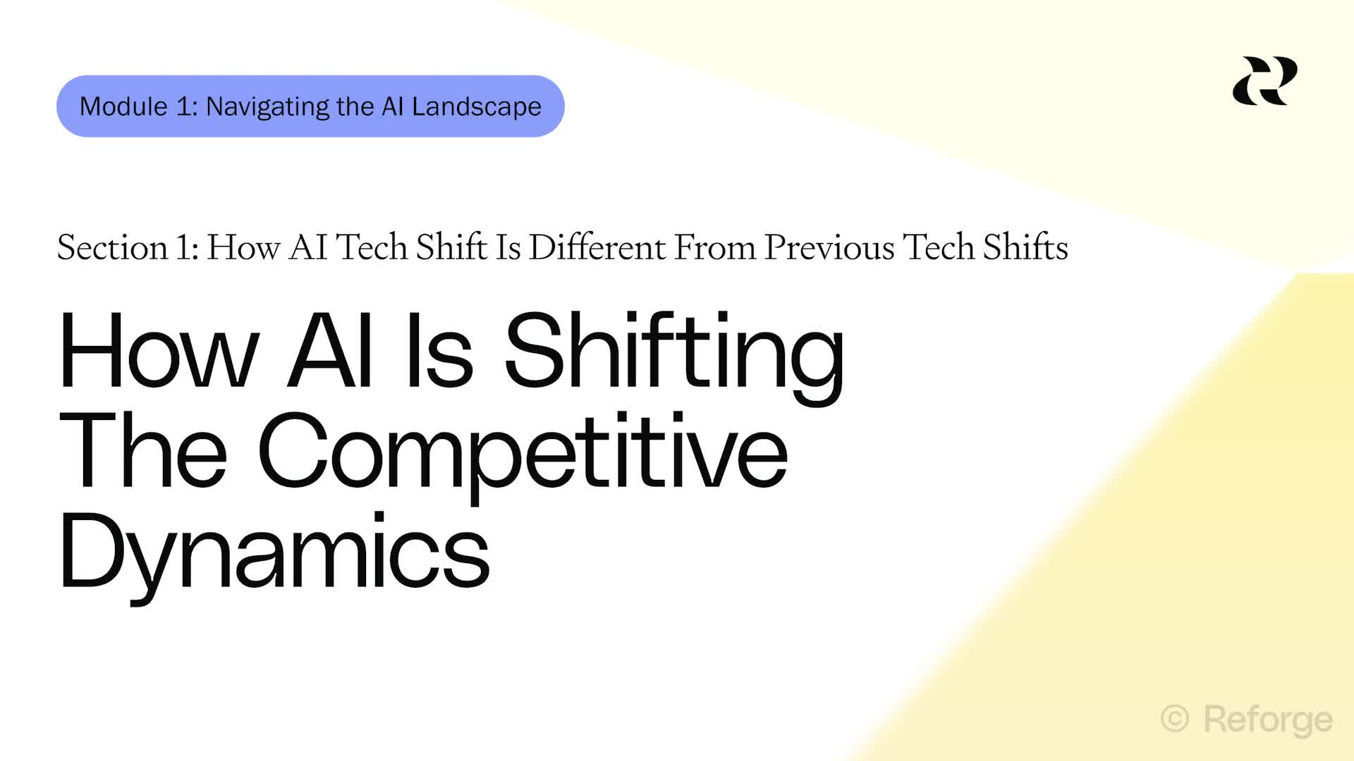 AI Strategy - Strategic Landscape