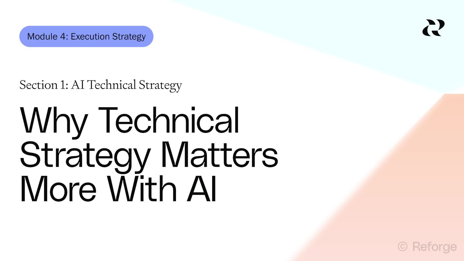 AI Strategy - Execution Strategy