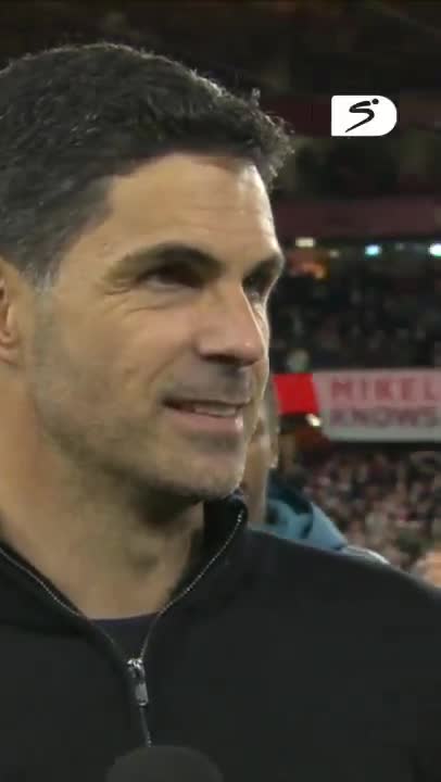 Mikel Arteta has some special words at Arsenal's last home match of the season