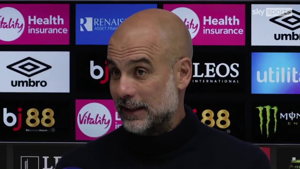 Pep Guardiola congratulates Arsenal and Mikel Arteta on winning the Premier League title